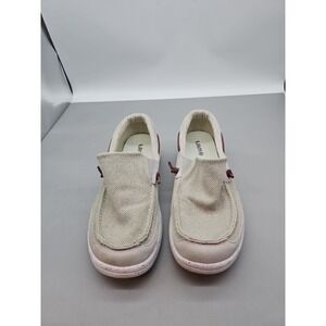 Lamo Mens Calvin Slip-On Canvas Loafers Size 13‎ Tan Loafer Boat Shoes